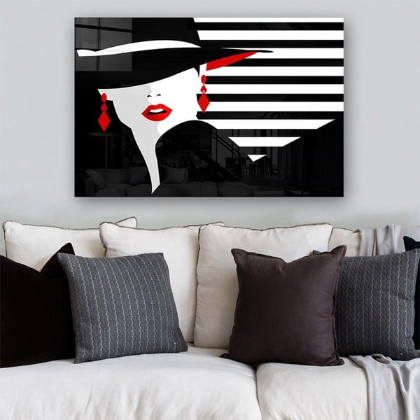 Tablou din sticlă 70x50 cm – Wallity-image-1