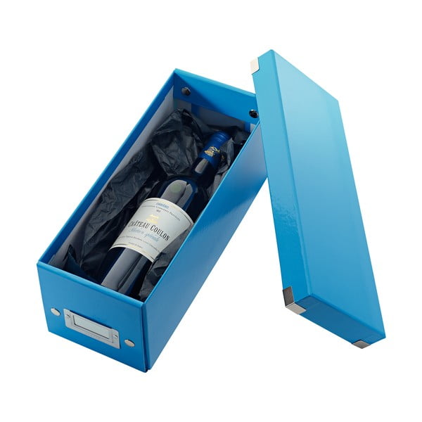 Cutie de depozitare albastră din carton cu capac 14x35x14 cm Click&Store – Leitz-image-3