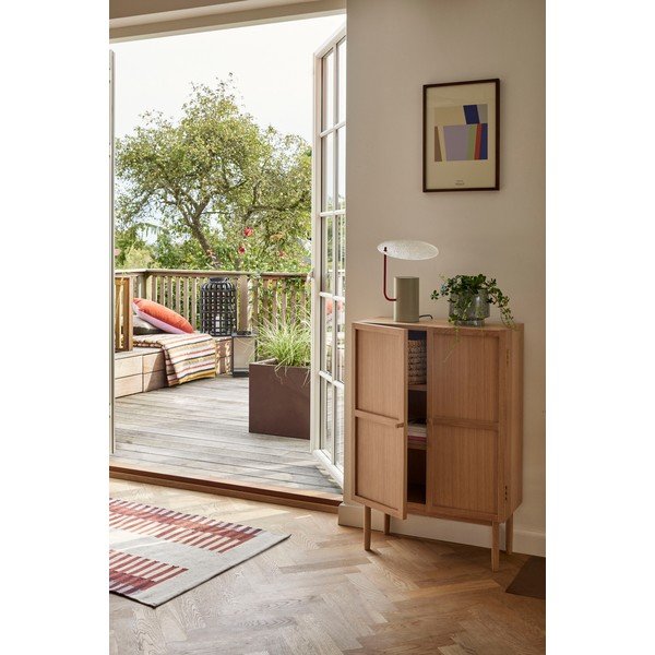 Dulap lemn din lemn de stejar 60x90 cm Candour – Hübsch-image-1