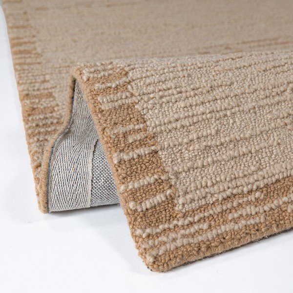 Covor în culoare naturală țesut manual din lână 160x230 cm Harris Modula Wool – Flair Rugs-image-4