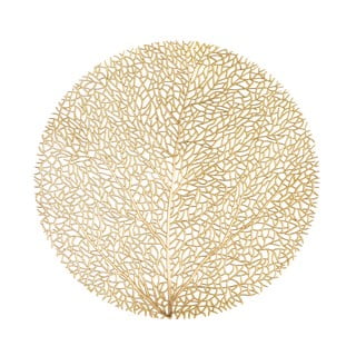 Suport de farfurie Tiseco Home Studio, ⌀ 38 cm, auriu