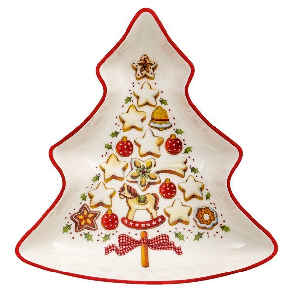 Bol din porțelan cu motiv de Crăciun Villeroy & Boch Tree, 17,5 x 16,5 cm-image-2