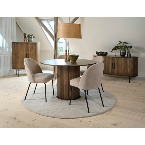 Scaun de dining bej Creston – Unique Furniture-image-1