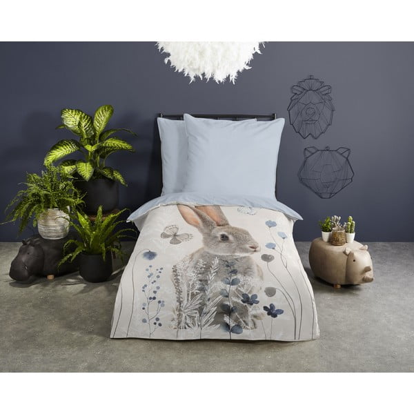 Lenjerie de pat pentru copii din bumbac  140x200 cm – Good Morning-image-1