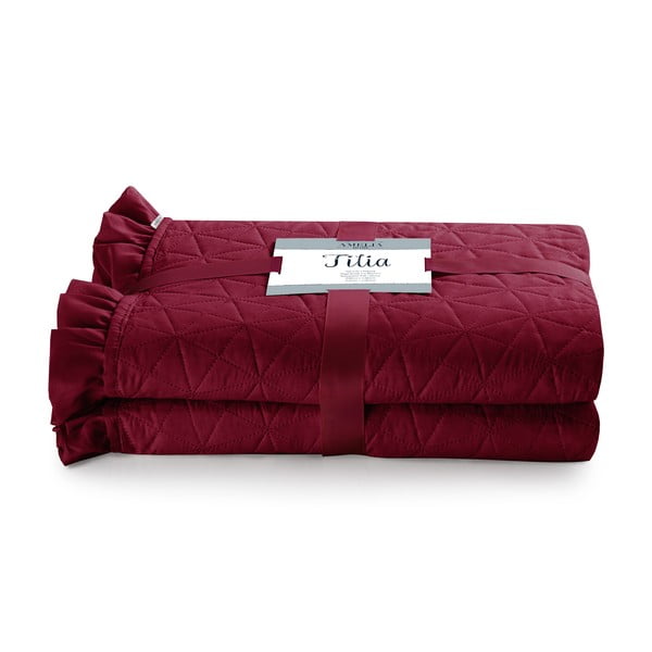 Cuvertură AmeliaHome Tilia, 220 x 240 cm, roșu-image-2