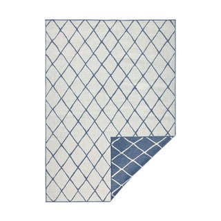 Covor adecvat pentru exterior NORTHRUGS Malaga, 160 x 230 cm, albastru - crem