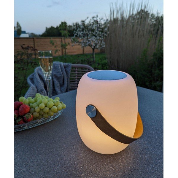 Corp de iluminat pentru exterior LED portabil cu temporizator/cu difuzor cu USB ø 18 cm Cardiff – House Nordic-image-1