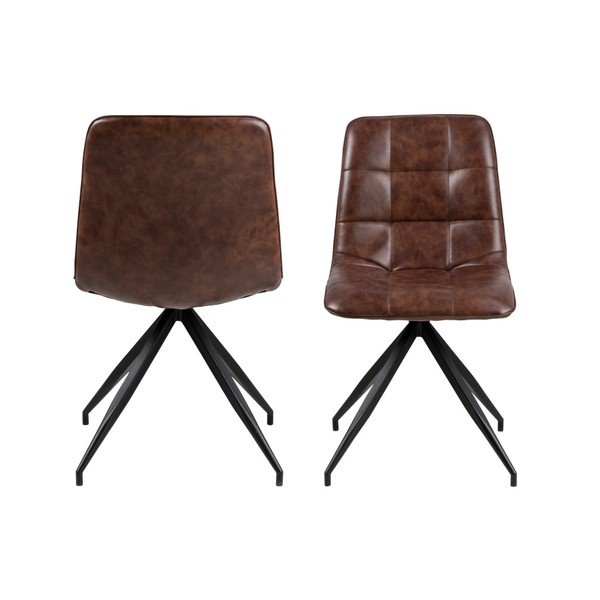 Scaun Interstil Capone, maro-image-2