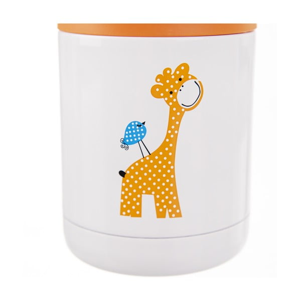 Termos pentru copii alb-portocaliu 480 ml Žirafa – Orion-image-3