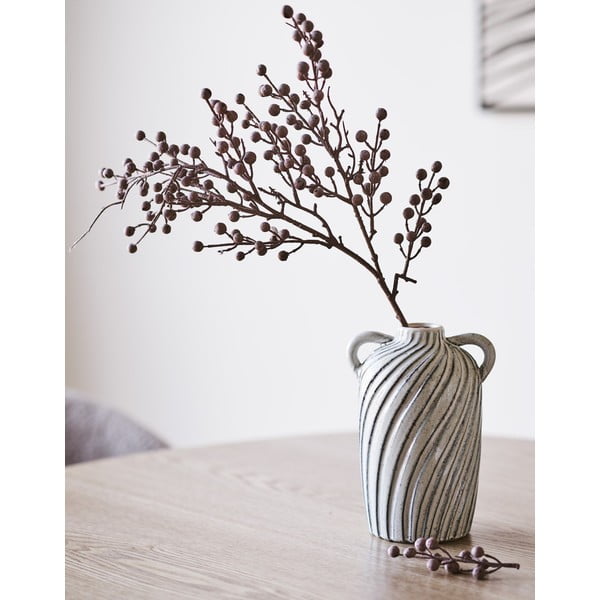 Vază albastru-deschis din ceramică (înălțime 22 cm) Mimi – House Nordic-image-1