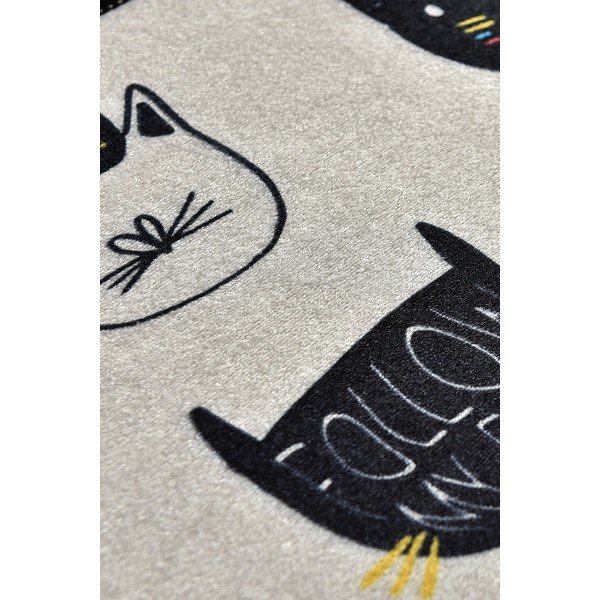 Covoraș de baie negru-bej 40x60 cm Cutie – Foutastic-image-3