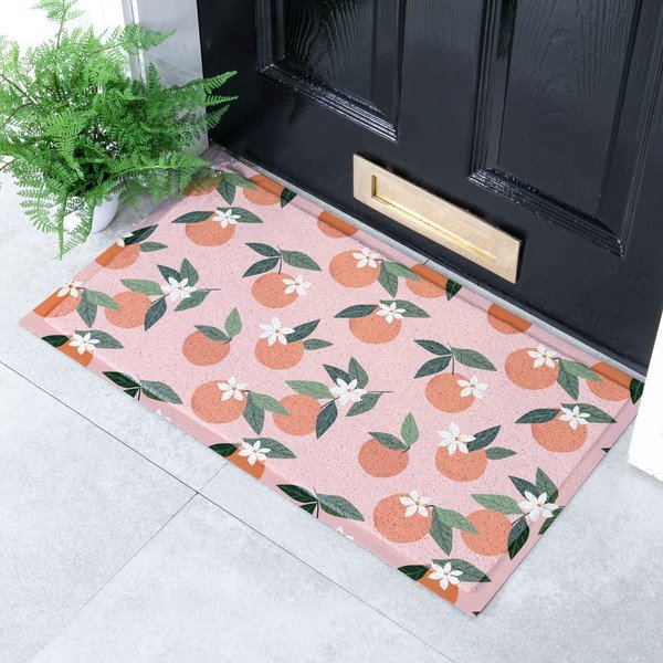 Covoraș de intrare 40x70 cm Oranges – Artsy Doormats-image-1