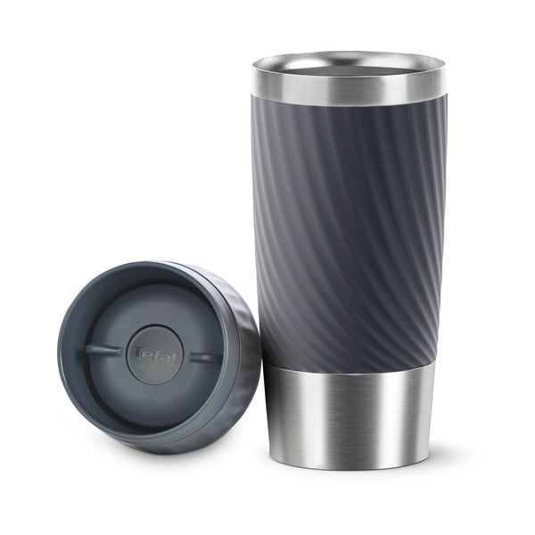 Cană termos gri 0.36 l Easy Twist – Tefal