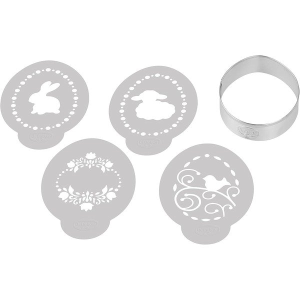 Set forme de Paște și 4 șabloane decorative Dr. Oetker