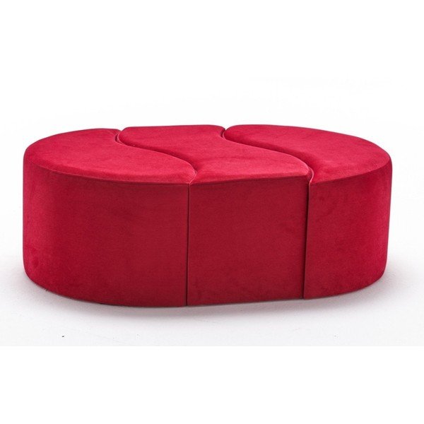 Taburet roșu Alya – Artie