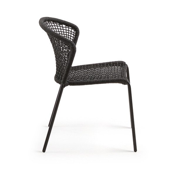 Scaun La Forma Mathew, negru-image-2