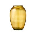 Vază de sticlă Bitz Kusintha, ø 17,5 cm, galben