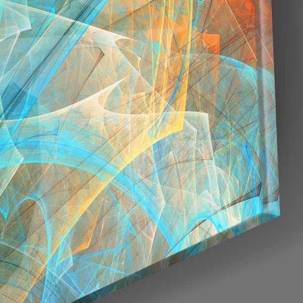 Tablou din sticlă Insigne Colored Nets, 110 x 70 cm-image-2