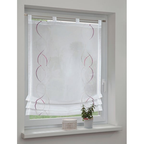 Jaluzea albă romană 80x120 cm – Sehlbach-image-1