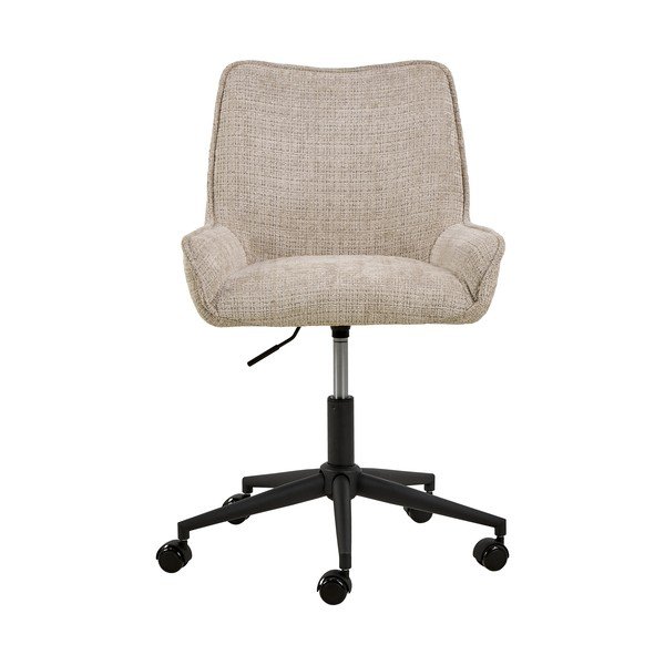 Scaun de birou bej Eddie – Actona-image-1