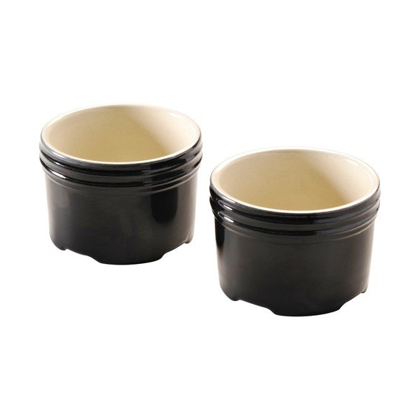 Set 2 boluri pentru coacere Mason Cash Perfect, ⌀ 10 cm, negru