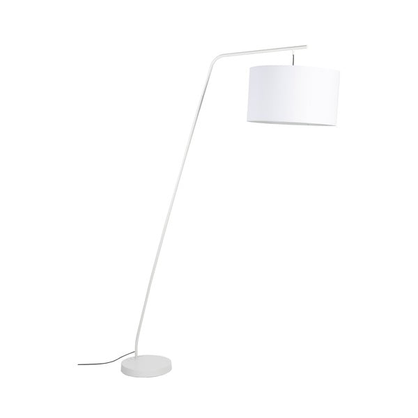 Lampadar alb cu abajur textil (înălțime 220 cm) Martine – White Label