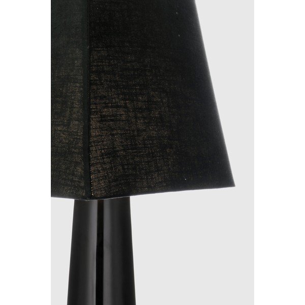 Lampadar negru cu abajur textil (înălțime 151 cm) Tripura – Bizzotto-image-4