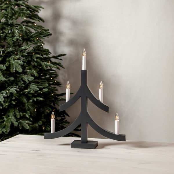 Decorațiune luminoasă de Crăciun gri închis Pagod – Star Trading-image-1