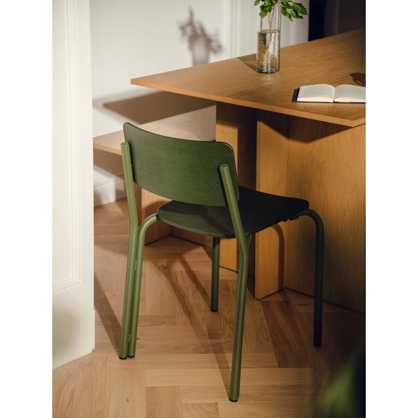 Scaun de dining verde stivuibil Kei – noo.ma-image-4