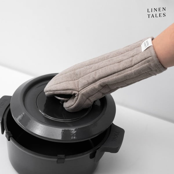 Mănușă de bucătărie din in Natural – Linen Tales-image-1