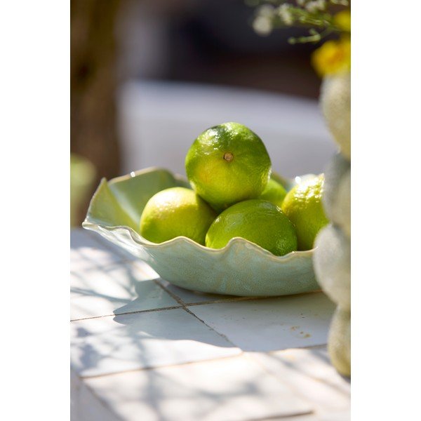 Bol verde mentă din ceramică Banda – Light & Living-image-1