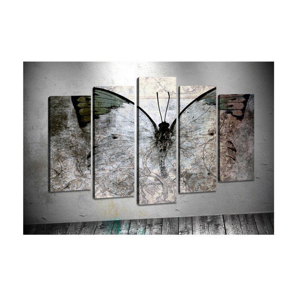 Set 5 tablouri Tablo Center Butterfly Wings