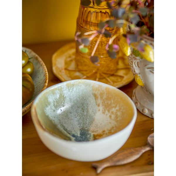 Boluri mici crem 4 buc. din gresie 525 ml Lacey – Bloomingville-image-1