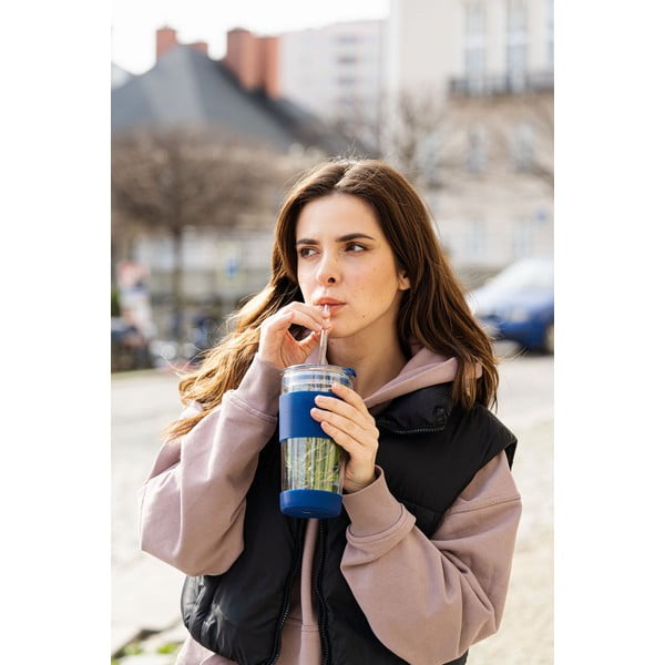 Cană termos albastră 600 ml Fuori – Vialli Design-image-4