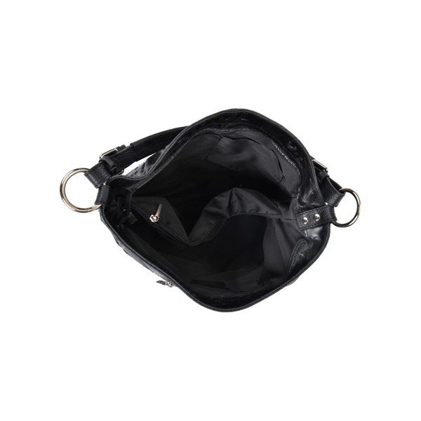 Geantă din piele Isabella Rhea Valla, negru-image-2