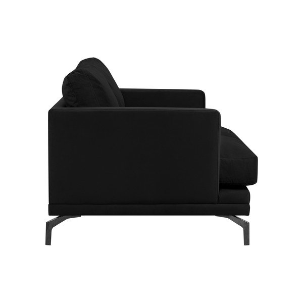 Canapea cu două locuri Windsor & Co Sofas Jupiter, negru-image-2