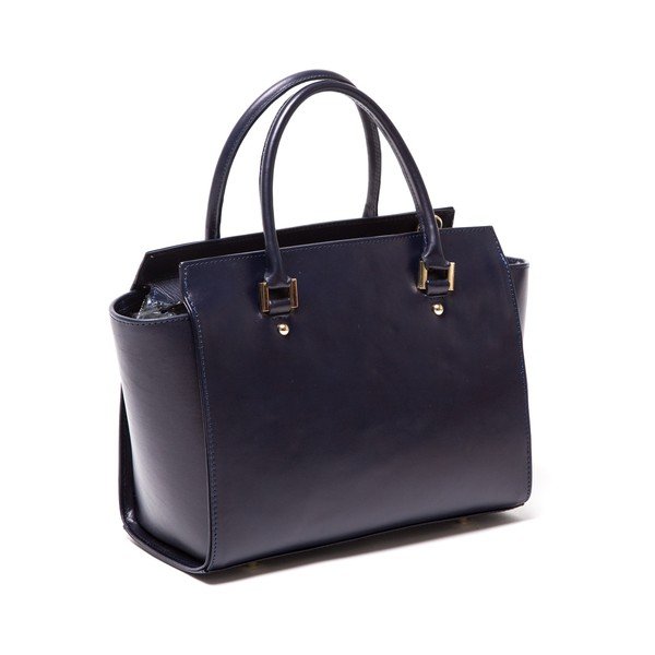 Geantă din piele Isabella Rhea 3017 Blue-image-2