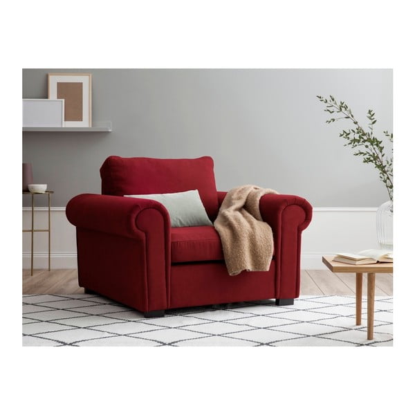 Fotoliu Windsor & Co Sofas Antoine, roșu-image-2