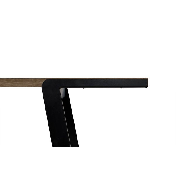 Masă de dining cu aspect de lemn de nuc 200x100 cm Drift - TemaHome-image-4