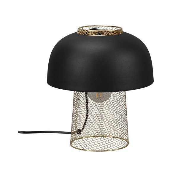 Veioză negru-mat din metal (înălțime 28 cm) Punch – Reality