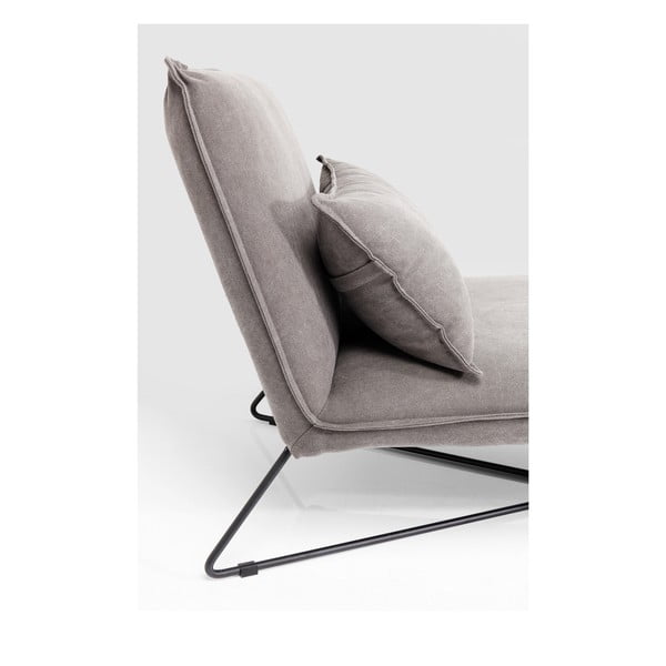 Șezlong Kare Design Cornwall, gri-image-3
