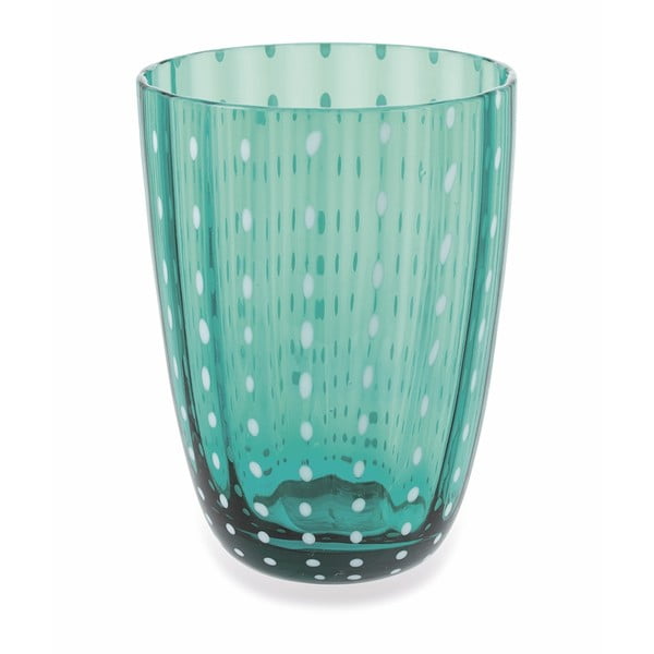 Set 6 pahare VDE Tivoli 1996 Kalahari, gri - albastru - verde-image-1