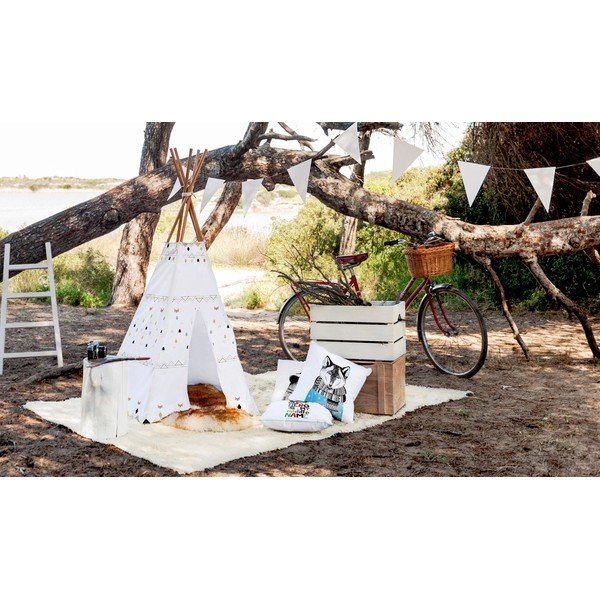 Cort teepee pentru copii Little Nice Things Foxes-image-1