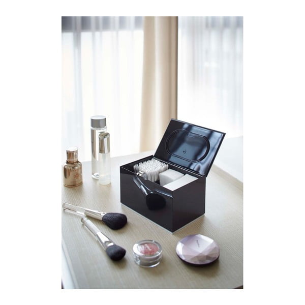 Cutie pentru baie YAMAZAKI Veil, negru-image-1