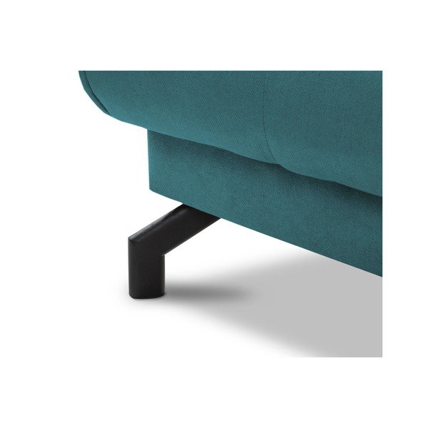 Canapea extensibilă Kooko Home Musique, verde turcoaz-image-3