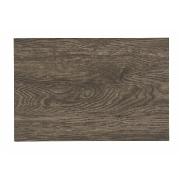 Suport din plastic pentru farfurie Tiseco Home Studio Grey Wood, 30 x 45 cm