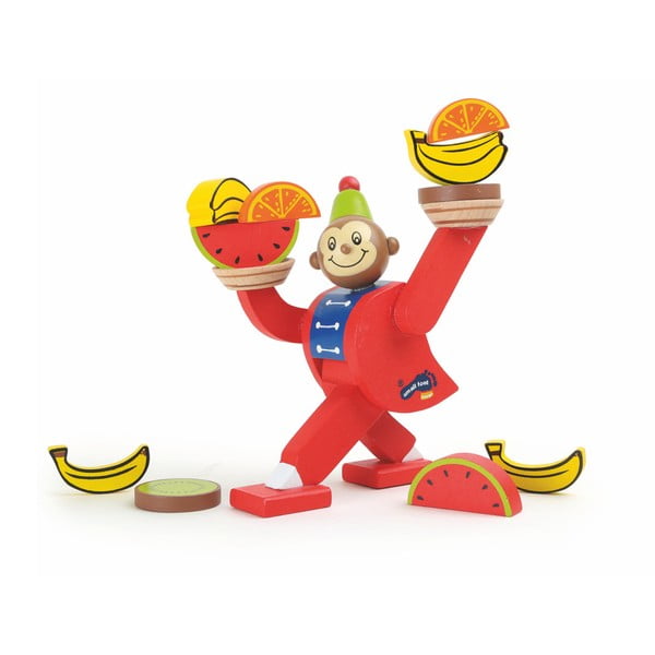 Jucărie din lemn Legler Circus Monkey