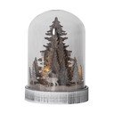 Decorațiune luminoasă de Crăciun maro ø 12,5 cm Kupol – Star Trading
