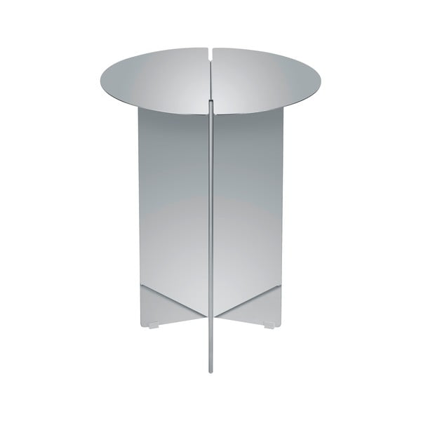 Măsuță auxiliară rotundă din oțel inoxidabil ø 35 cm Oru – Blomus-image-3