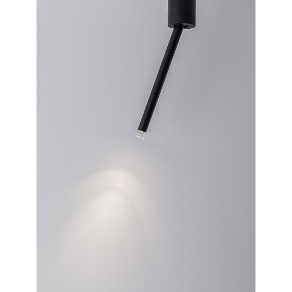 Plafonieră negru-mat LED cu structură flexibilă din aluminiu Stilvi – Nova Luce-image-2